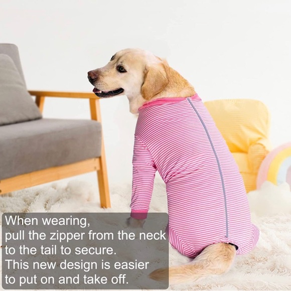 Dog Onesie Surgery Recovery Suit Cone Alternative - Picture 5 of 5